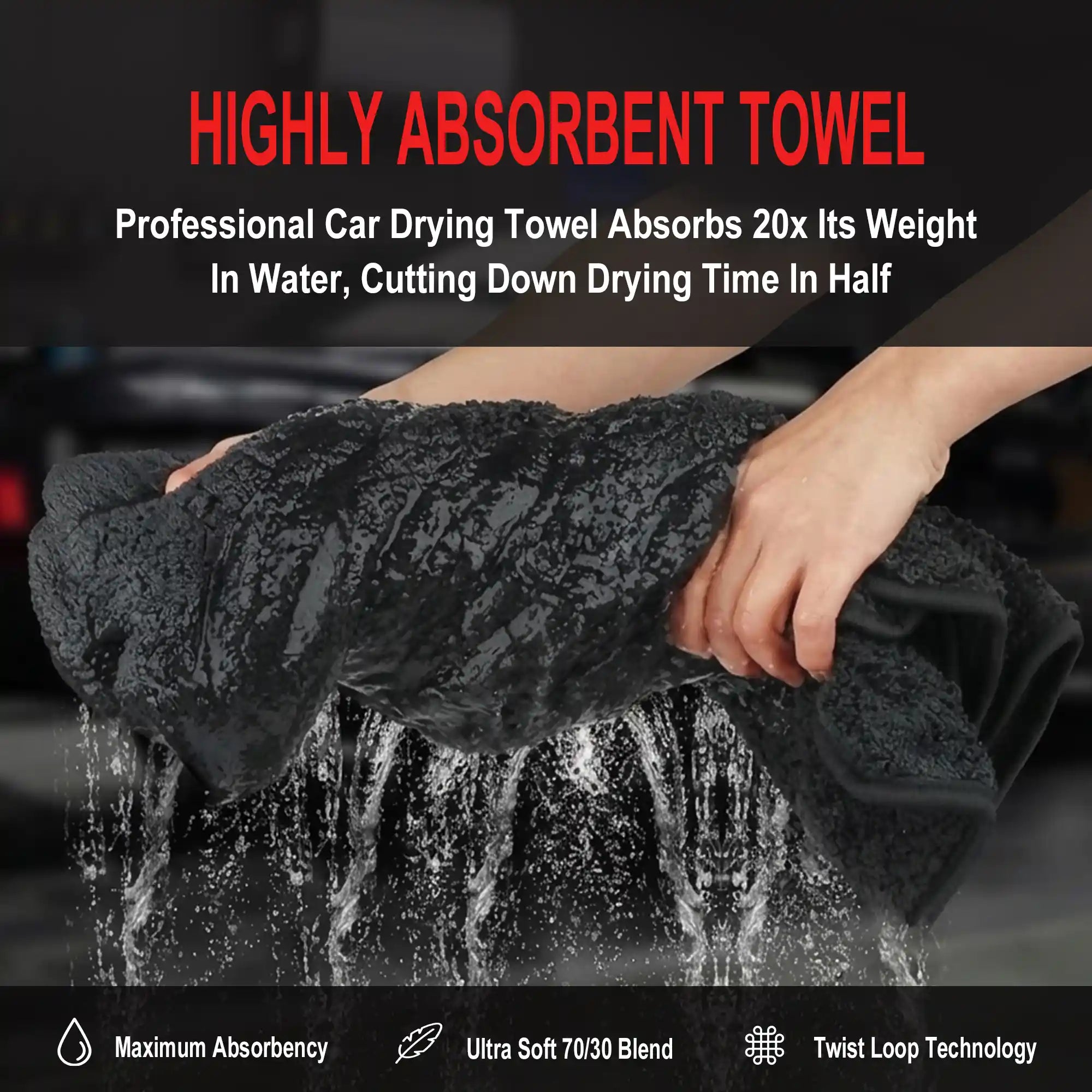 Vanta Wash Elite Premium Drying Towel