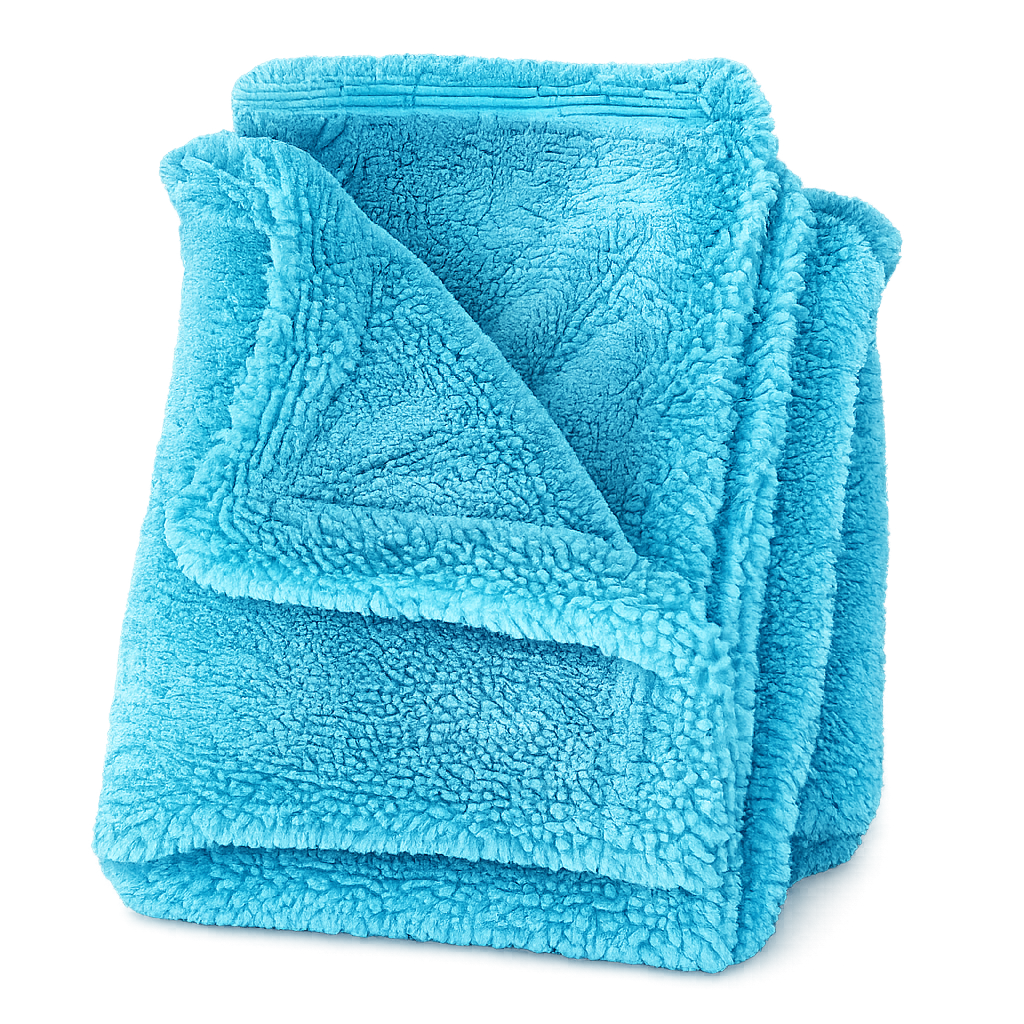 Coral Blue Twist Loop 1200 gsm 40*60cm Drying Towel